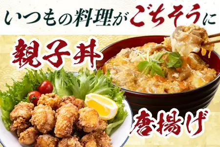 みやざき地頭鶏 カットモモ肉 250g×4P 冷凍｜鶏肉 地鶏 モモ肉 カット肉 唐揚げ 焼き鳥 チキン南蛮 じとっこ 真空パック 興洋開発株式会社 宮崎県 諸塚村 KY-04