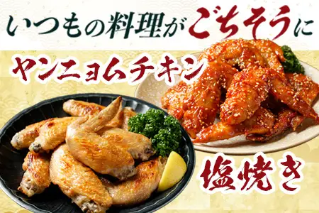 みやざき地頭鶏 手羽中ハーフ 350g×4P セット 冷凍｜鶏肉 地鶏 手羽中 精肉 焼き鳥 チキン じとっこ 真空パック 興洋開発株式会社 宮崎県 諸塚村 KY-13