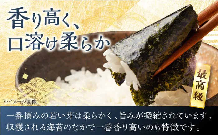 【6回定期便】佐賀県有明海産 一番摘み 焼き海苔 6ケース 【松尾水産】 [IAY020][IAY020]