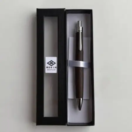 銘木シャム柿無垢材ボールペン(芯径0.7mm)【1620158】