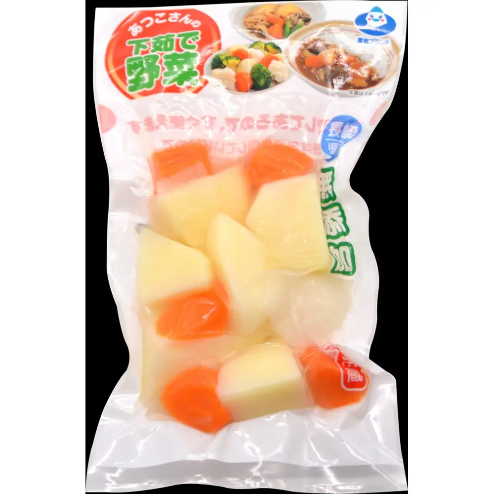 雲仙ブランド認定商品あつ子さんの下茹で野菜お手軽料理　計5個（3種）