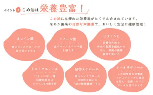 【国産】こめ油　500g×12本入り【ard819】