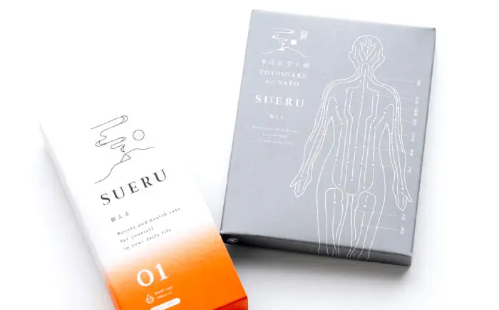 【お灸2箱セット】SUERU01シリーズ オレンジ・ピンク 各1箱 [AQEA005]灸
