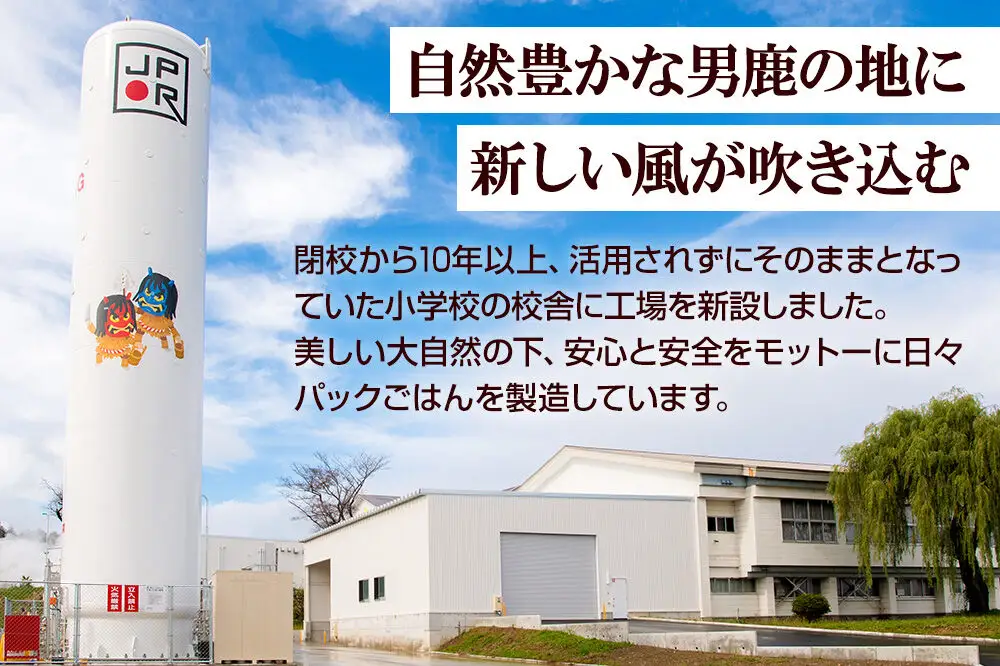 「農家がつくったごはん」国産米パックごはん 150g×40個 秋田県 男鹿