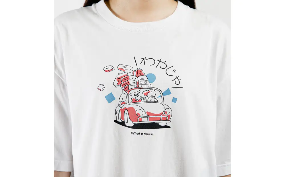 わやじゃオーバーサイズＴシャツ【Lサイズ】