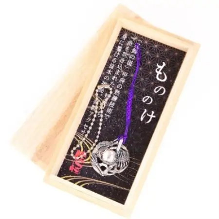 【和の彩 wanoiro】銀製『がしゃどくろ』妖怪もののけ根付ジュエリー 659-858【配送不可地域：離島・沖縄県】【1490342】