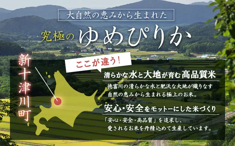 【令和7年度産】ゆめぴりか精米 (15kg)【11071】