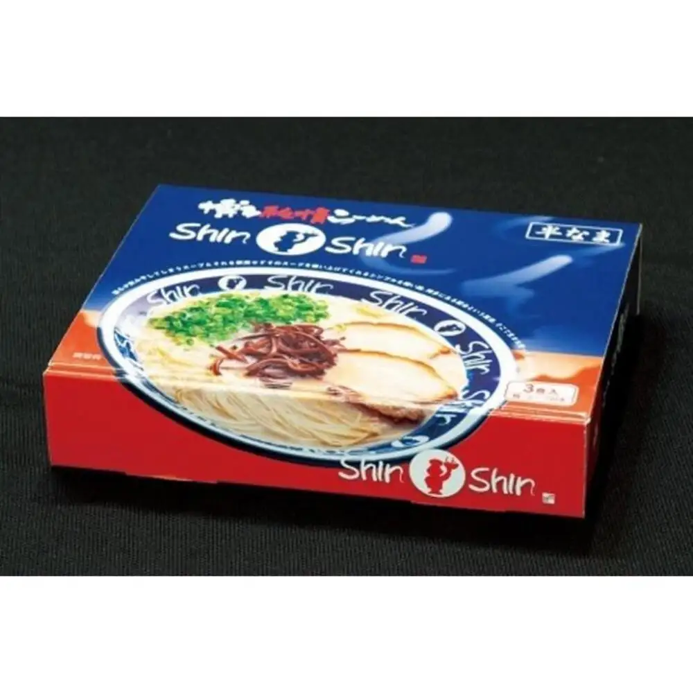 【全12回定期便】博多らーめんShin-Shin ３食入り×３箱セット | 博多ラーメン 豚骨ラーメン とんこつラーメン らーめん 豚骨 拉麺 ギフト 中華そば 人気 福岡市 福岡 博多 九州 お取り寄せグルメ インスタントラーメン ご当地グルメ 屋台 手土産 常温