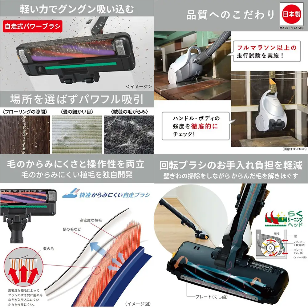 三菱掃除機 サイクロン式 Be-K（ビケイ）＜カラー：メタルグレー