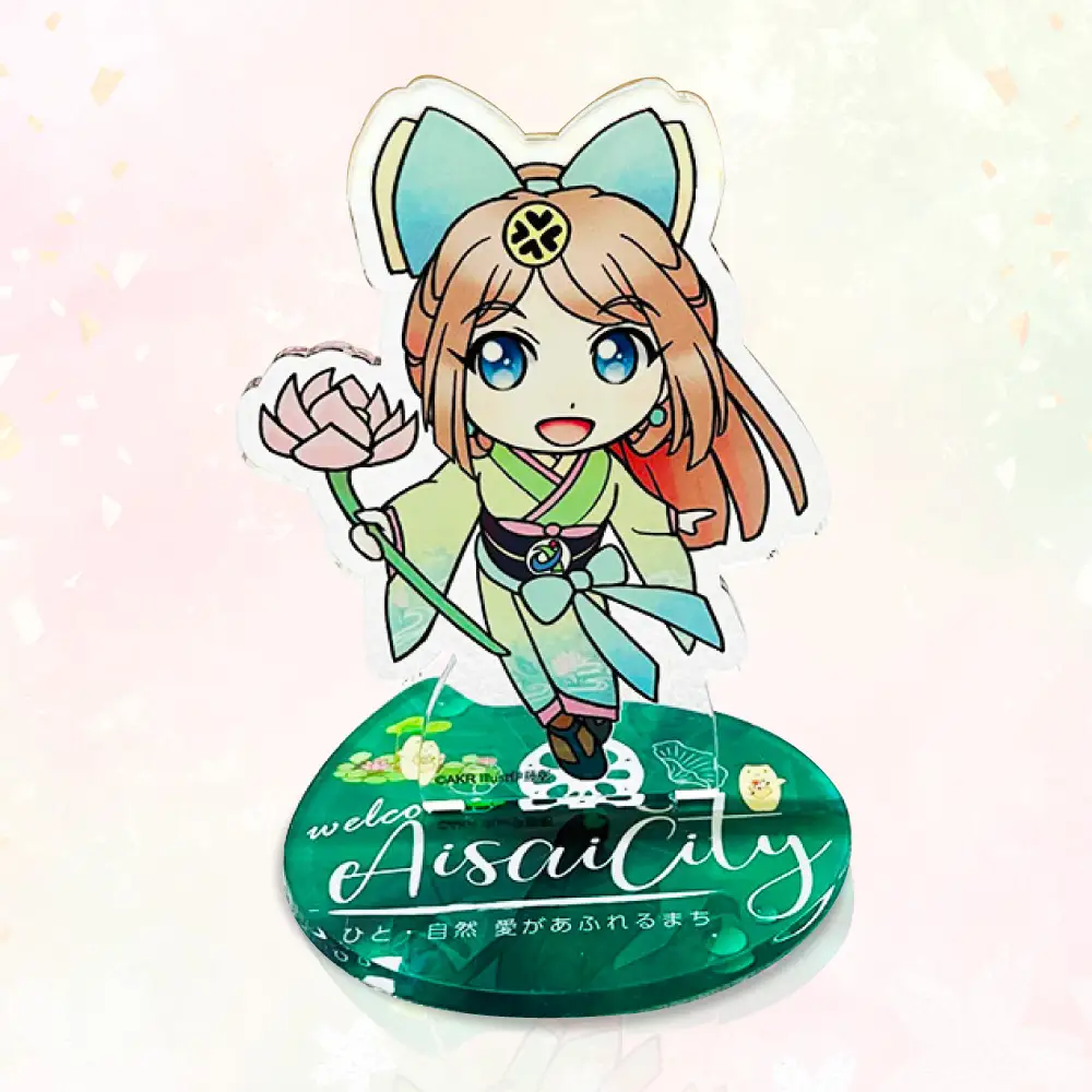 あいさいちゃんアクリルスタンド 雑貨 アクリルスタンド / 愛西市 株式会社三和スクリーン銘版　[AEBH002]