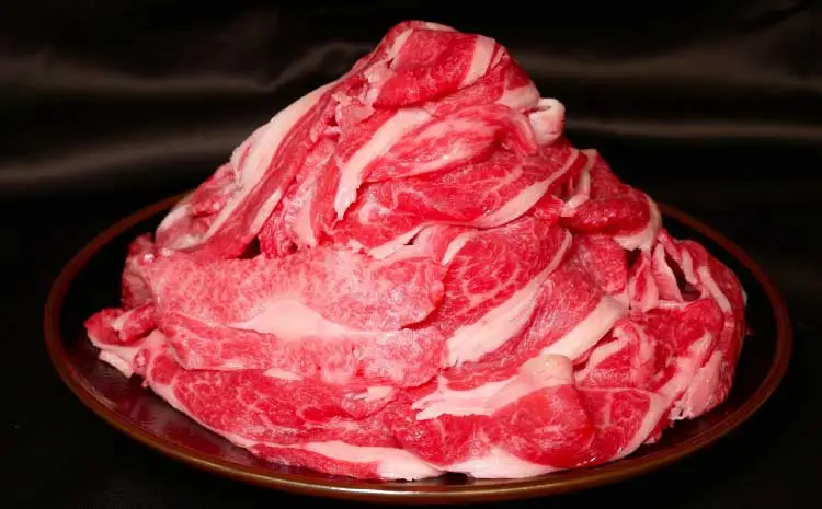 熊本和牛あか牛切り落とし1kg (500g×2)