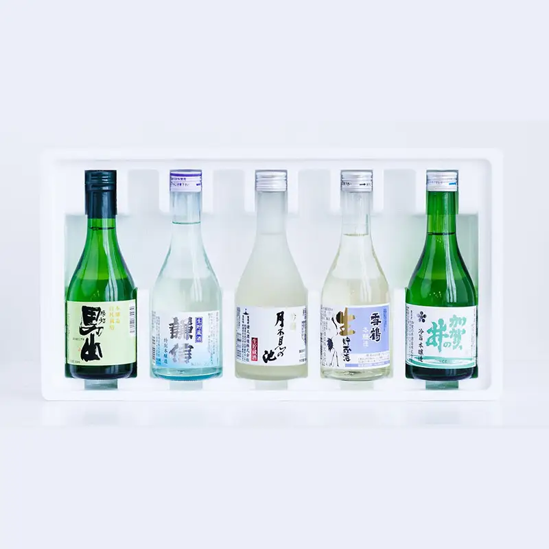 糸魚川の地酒 飲み比べセット（300ml×5本）根知男山・謙信・月不見の池・雪鶴・加賀の井 地酒で乾杯セット 生貯蔵酒 ギフト 日本酒 新潟 日本酒ビギナーにもおすすめ 冷酒