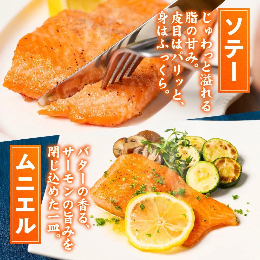 八代 教室育ち サーモン フィレ 800g以上 刺身 サーモン