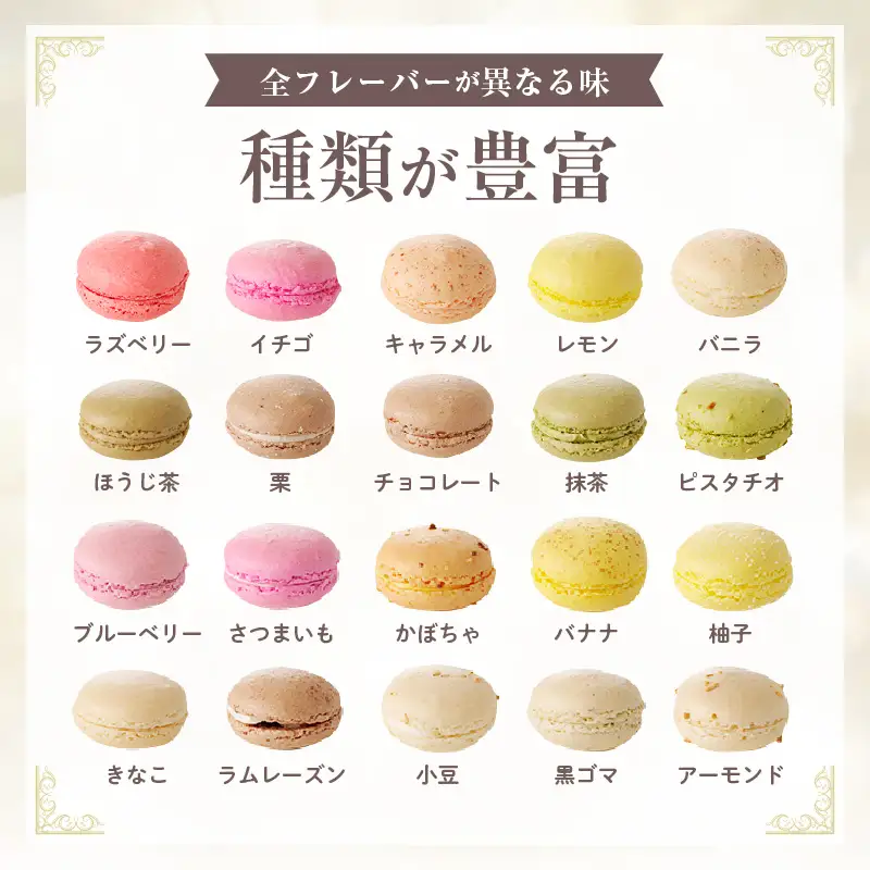 マカロン20個入（20種類）_26-346