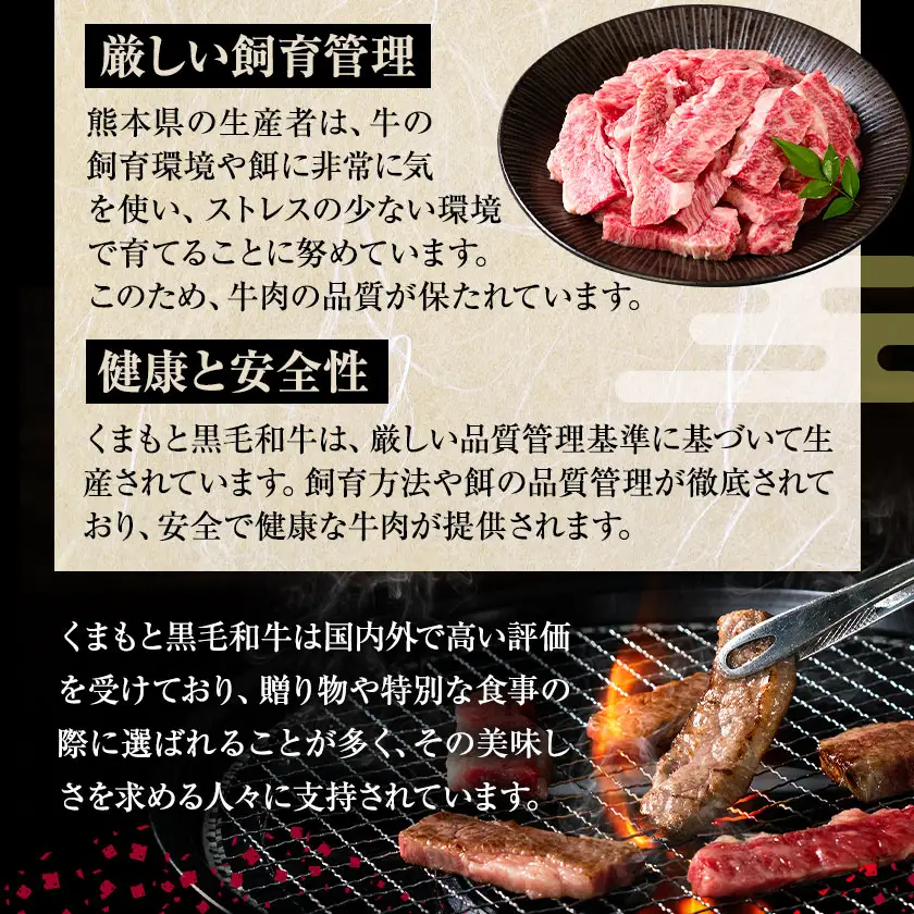 A4～A5等級 黒毛和牛 切り落とし 上 カルビ 焼肉 切り落とし 300g《7-14日以内に出荷予定(土日祝除く)》くまもと黒毛和牛 熊本県 菊池市 上カルビ 焼肉用 黒毛和牛 焼肉 肉 お肉 和牛 A5 A4 小分け