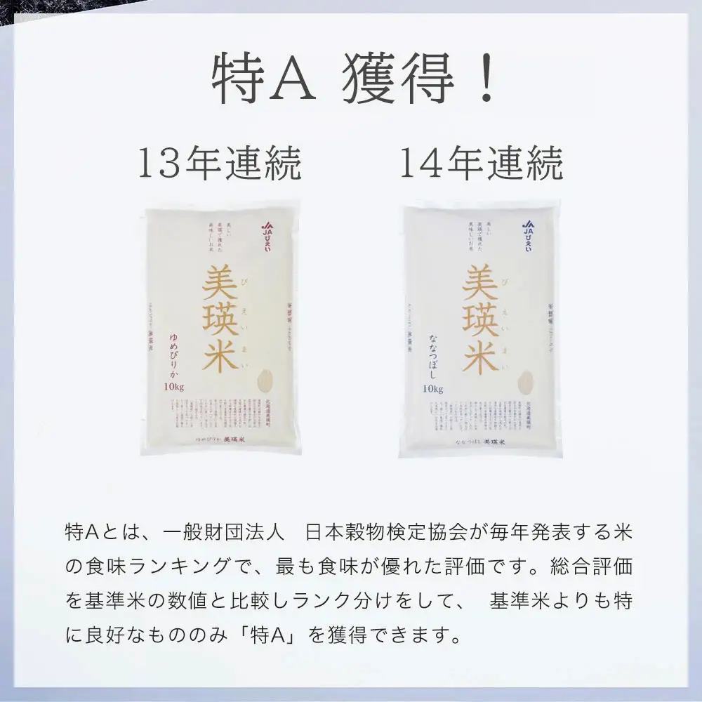 【先行予約】ななつぼし＆ゆめぴりか 各5kg 食べ比べセット 令和8年産 ゆめぴりか