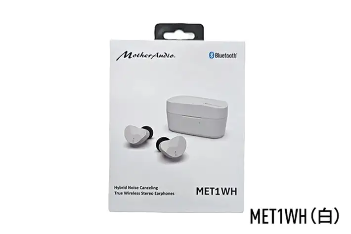 SI0071　MotherAudio BluetoothイヤホンMET1WH(白)