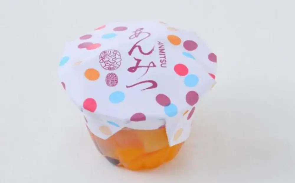 《夏季限定》【京らく製あん所】あんみつ 4個入 | 京都 人気スイーツ 和菓子