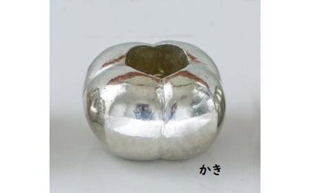錫製ハブラシスタンド4点セット（うめ・ききょう・かき・きく） 装飾品 民芸品 工芸品 伝統技術 雑貨 日用品  FAD-0233