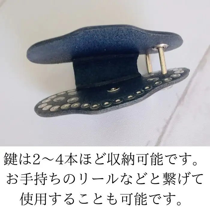 チャグチャグ馬コ 鼻隠し キーケース 赤 【いわてひだまり農園】 革 革製品 手作り 障がい者 支援 施設 手作業 レザー 本革 牛革 おしゃれ シンプル アクセサリー プレゼント メンズ レディース キーケース 人気 オススメ おすすめ