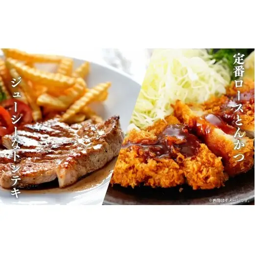 【計1kg！真空個包装で便利】ありたぶた ロース 厚切り とんかつ用 100g×10パック 1kg【有田まちづくり公社】豚 ぶた 豚肉 ロース肉 トンテキ ステーキ 小分け 真空 パック 佐賀県産 有田町産 ブランド豚 N12-19