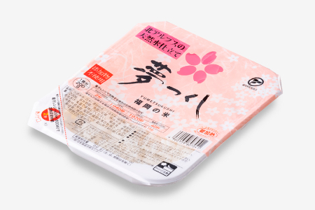 AF042.福岡県産「夢つくし」無菌パックご飯(４８パック)