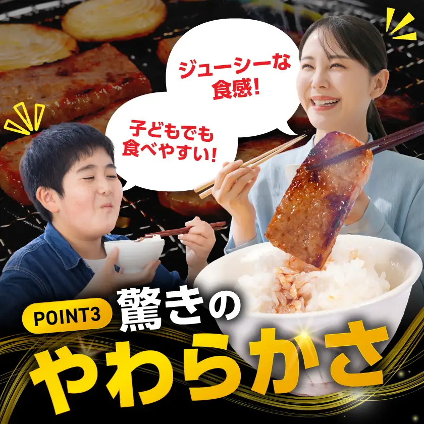 やわらか焼肉1kg【牛豚食肉加工品(成型肉)】〔LG-36-003-1kg〕_(都城市) ビーフ 牛肉 冷凍 おかず 焼くだけ