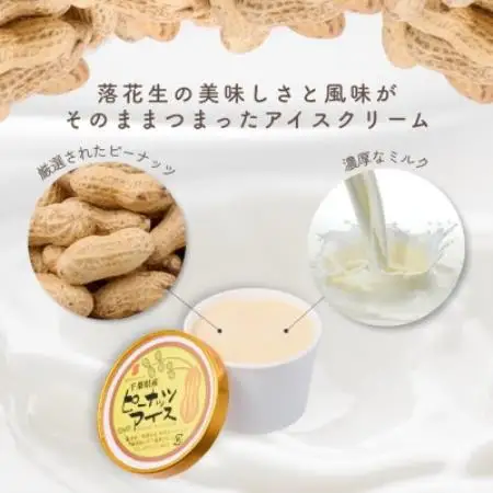 木村ピーナッツの濃厚ピーナッツアイス(6個)【配送不可地域：離島】【1738424】