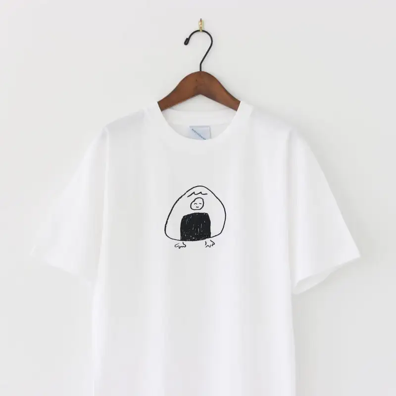 【Mr.Rice ball】Tシャツ 新潟県 Mサイズ白 規