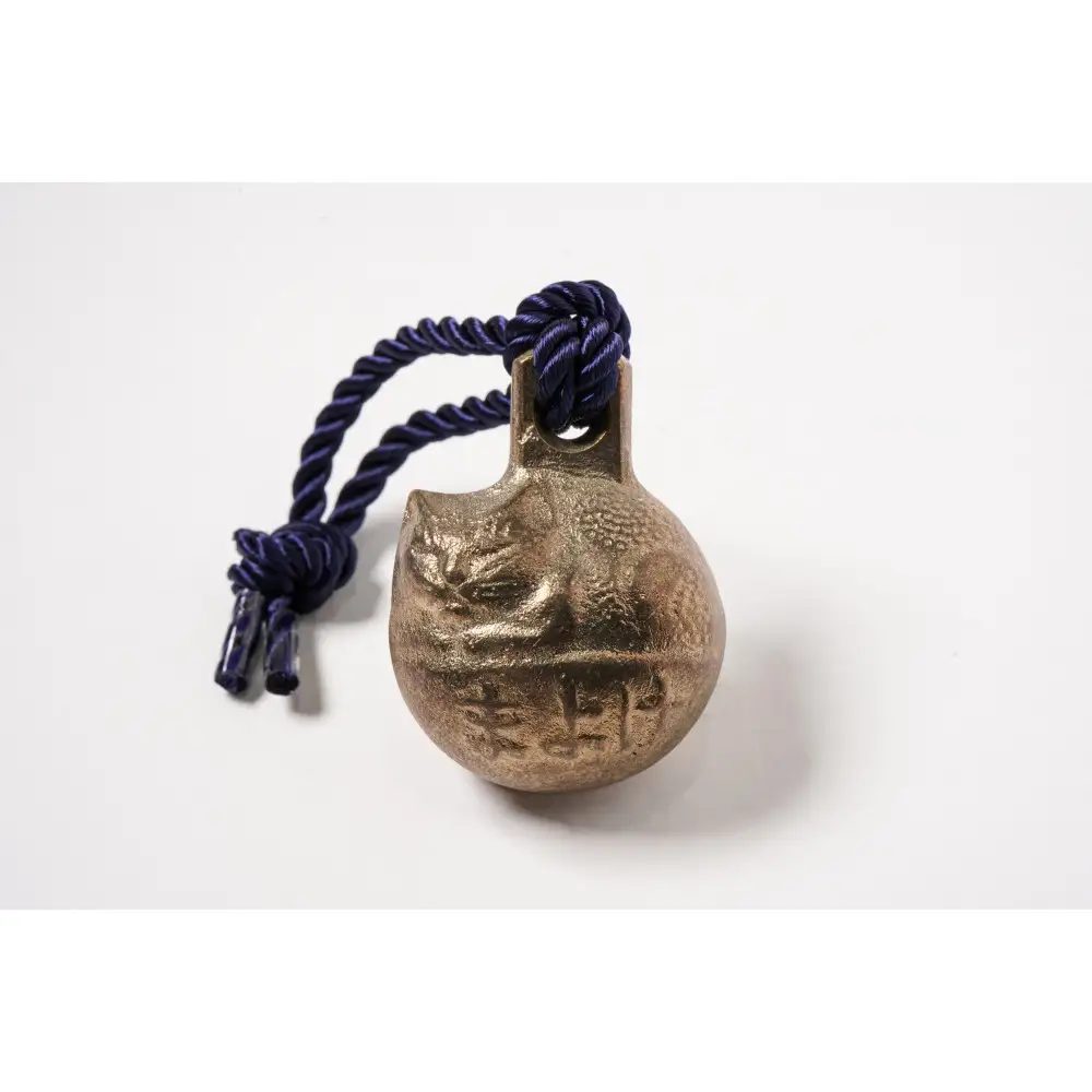 小田原｜伝統の鋳物｜まよけ猫鈴｜金｜柏木家