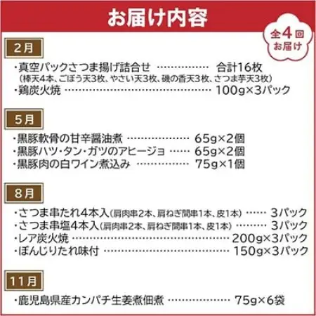 【発送月固定定期便】お酒のおともだちバラエティ定期便全4回【配送不可地域：離島】【4014749】