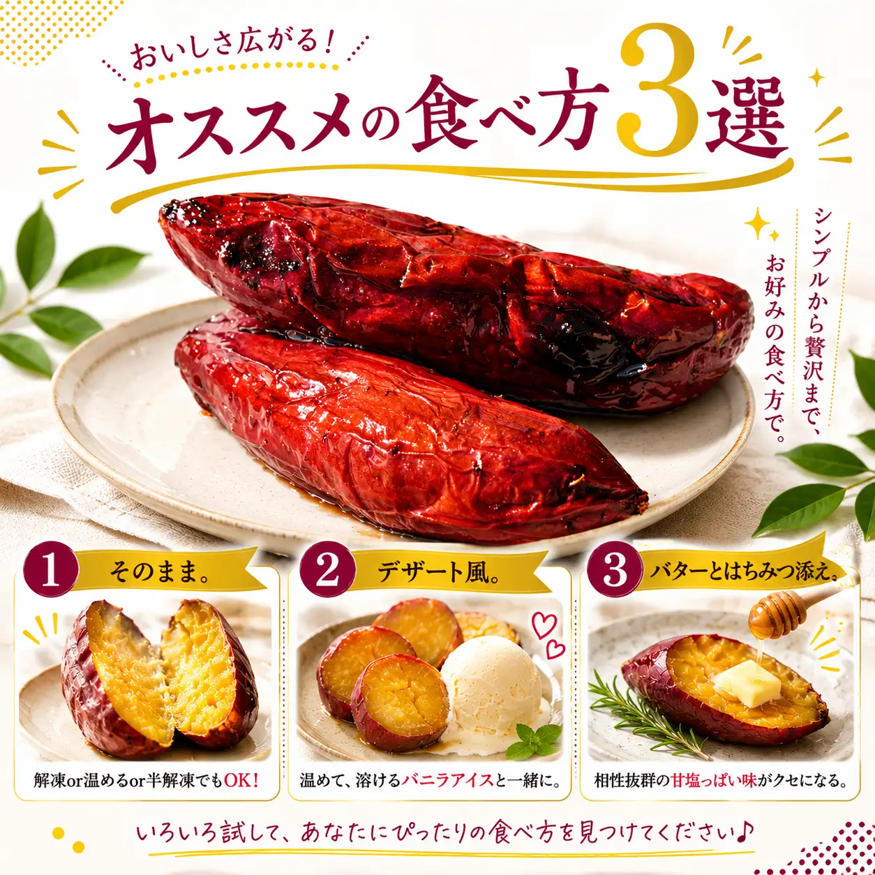 冷凍焼き芋 約1kg 人気 Viimo 美芋｜焼き芋 芋 熟成 さつまいも 紅はるか【VIM001】
