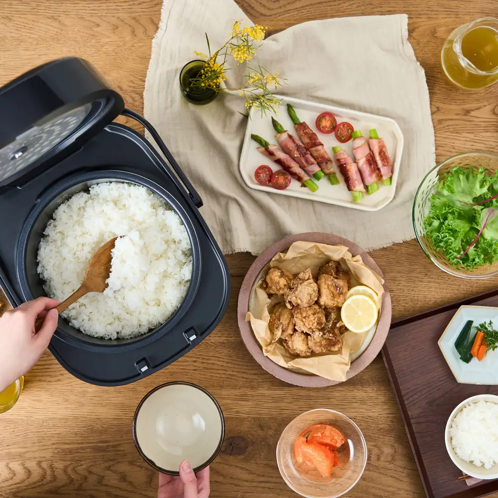 ジャー炊飯器 10合 RC-BMA10-B ブラック ｜ 炊飯器