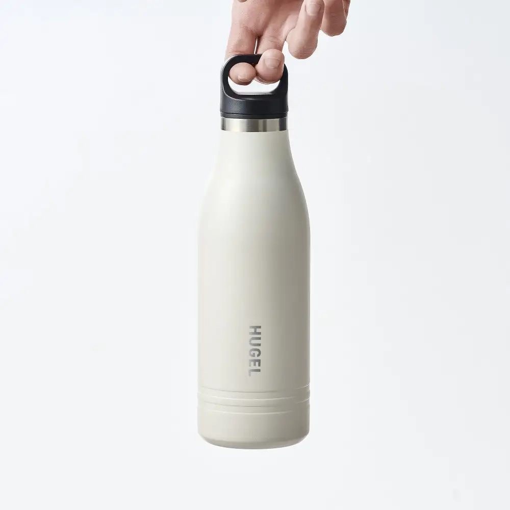 ＨＵＧＥＬ 真空断熱マグボトル ７５０ｍｌ HSB-750 アッシュホワイト