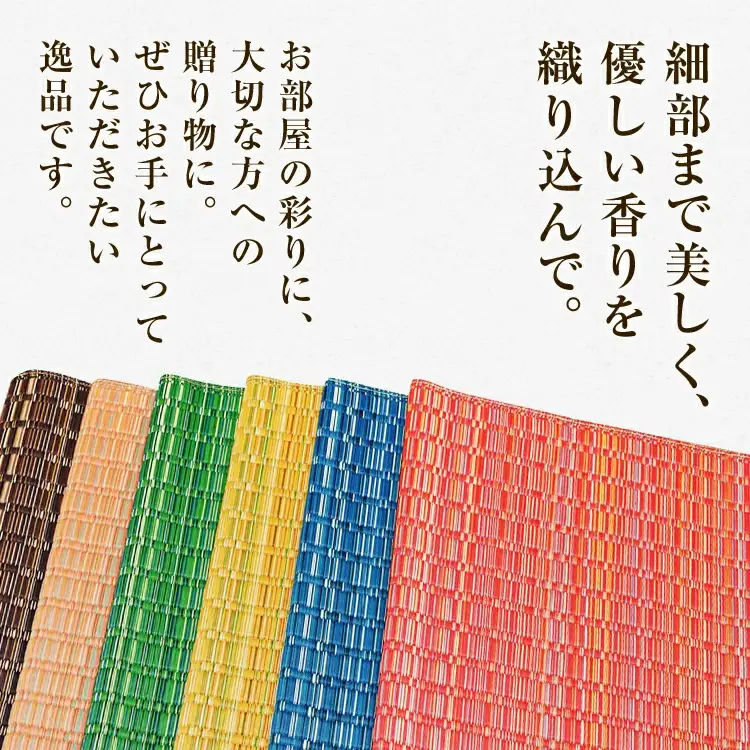 純国産天然いぐさ　「掛川　虹」１畳（黒色）　BG019