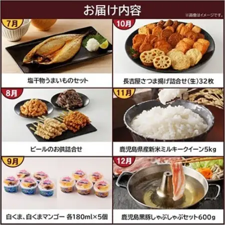 【発送月固定定期便】南九州トクトク定期便全12回【配送不可地域：離島】【4014769】