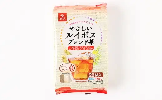 【はくばく】やさしいルイボスブレンド茶 160g（ 20袋 ）×10袋 ルイボスティー ブレンド ブレンド茶 ノンカフェイン ノンカロリー 水出し 煮出し