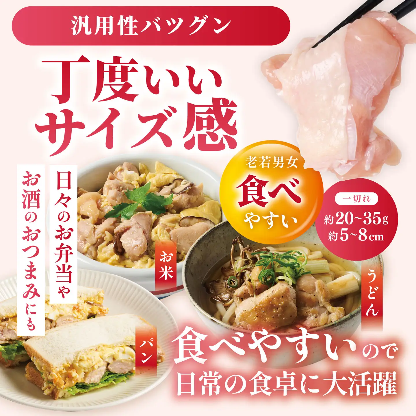 鶏肉 九州産 若鶏 もも 切身 合計1.8kg（300g×6袋） 鶏肉