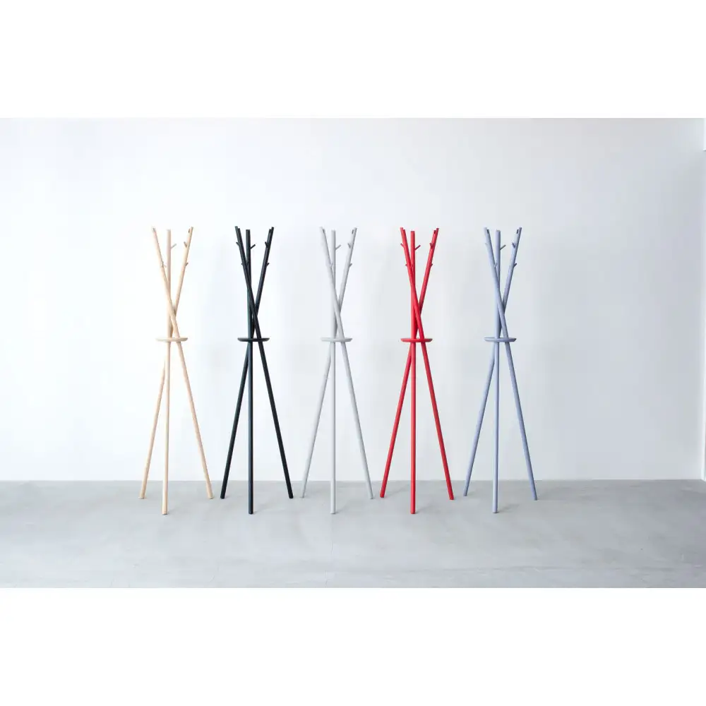 旭川家具 コサイン Tepee コートスタンド レッド 家具 _04918