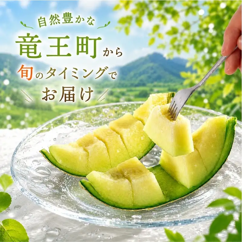 特選 メロン 青肉 4L 2玉 メロン メロン メロン メロン