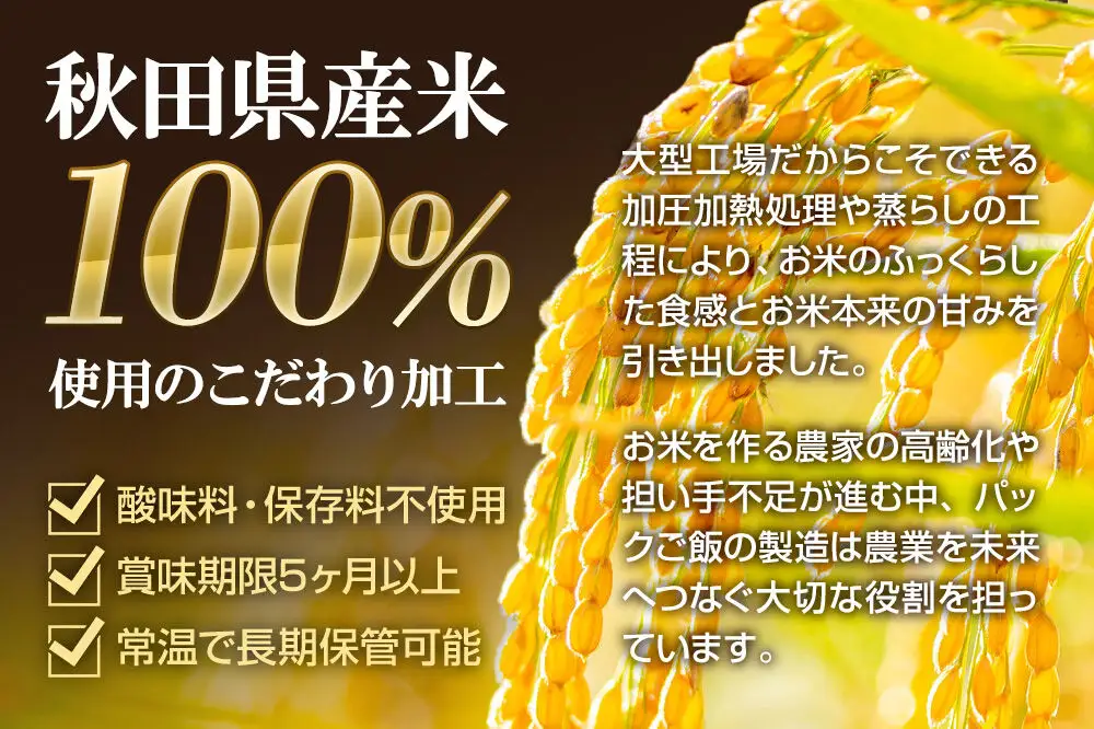 【定期便3回 2ヶ月に1回お届け】「産直ごはん」 秋田県産米 パックごはん 180g×24個 米 お米 ご飯 災害時 保存食 防災食 非常食 備蓄 常備 セット パックライス