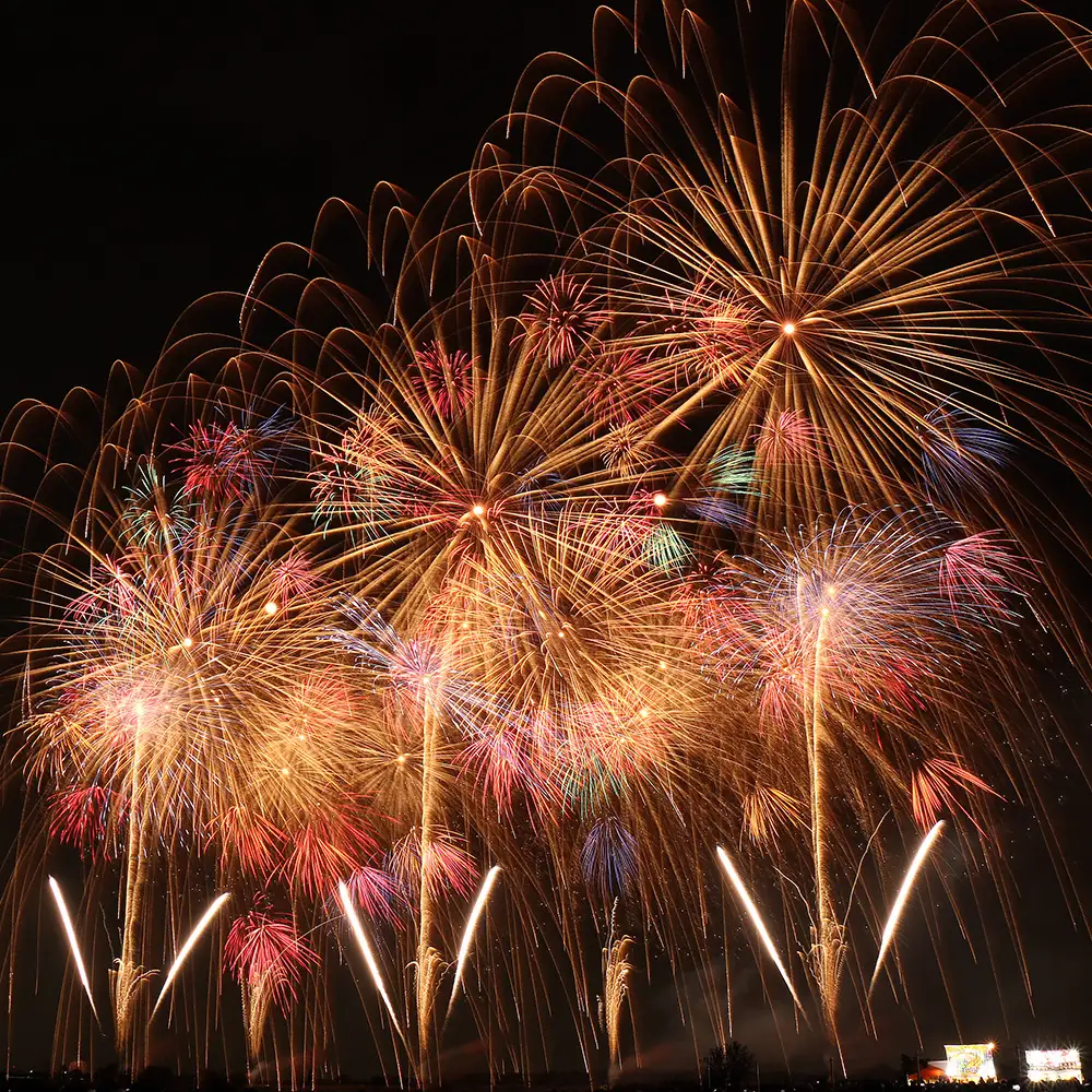第23回こうのす花火大会　観覧チケット4席分　2026年10月10日（土） No.625
