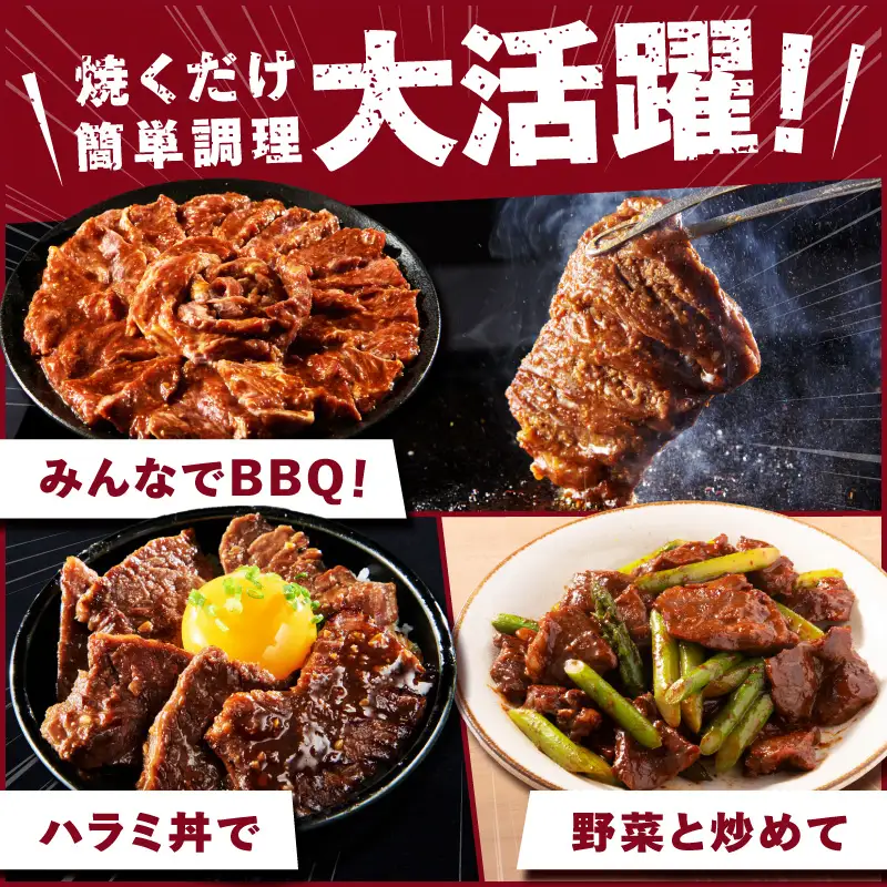 ガツめし牛ハラミ 1.2kg 追いダレ漬け