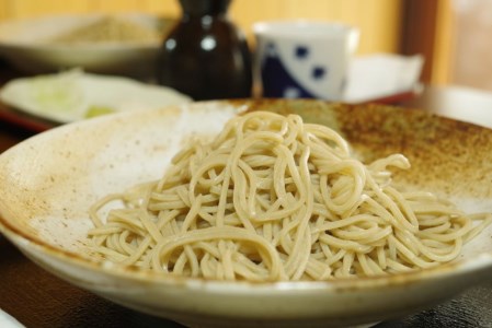 お蕎麦のコース料理食事券 3名様 手打ちそば 白川郷 8割そば[S009]