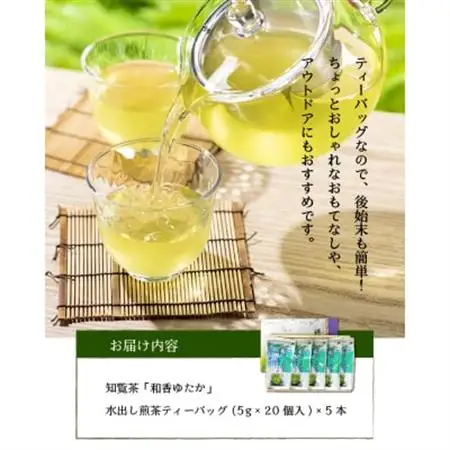 知覧茶水出し煎茶ティーバッグ5本セット【1185900】