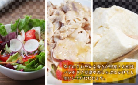 調味料 ゆず ドレッシング 300ml×2本 セット [春夏秋冬いっつもや 宮崎県 美郷町 31ab0072]