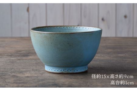 【波佐見焼】ブロンズ 丼 どんぶり ブルー 1点 食器 皿 【藍染窯】 [JC27]  波佐見焼