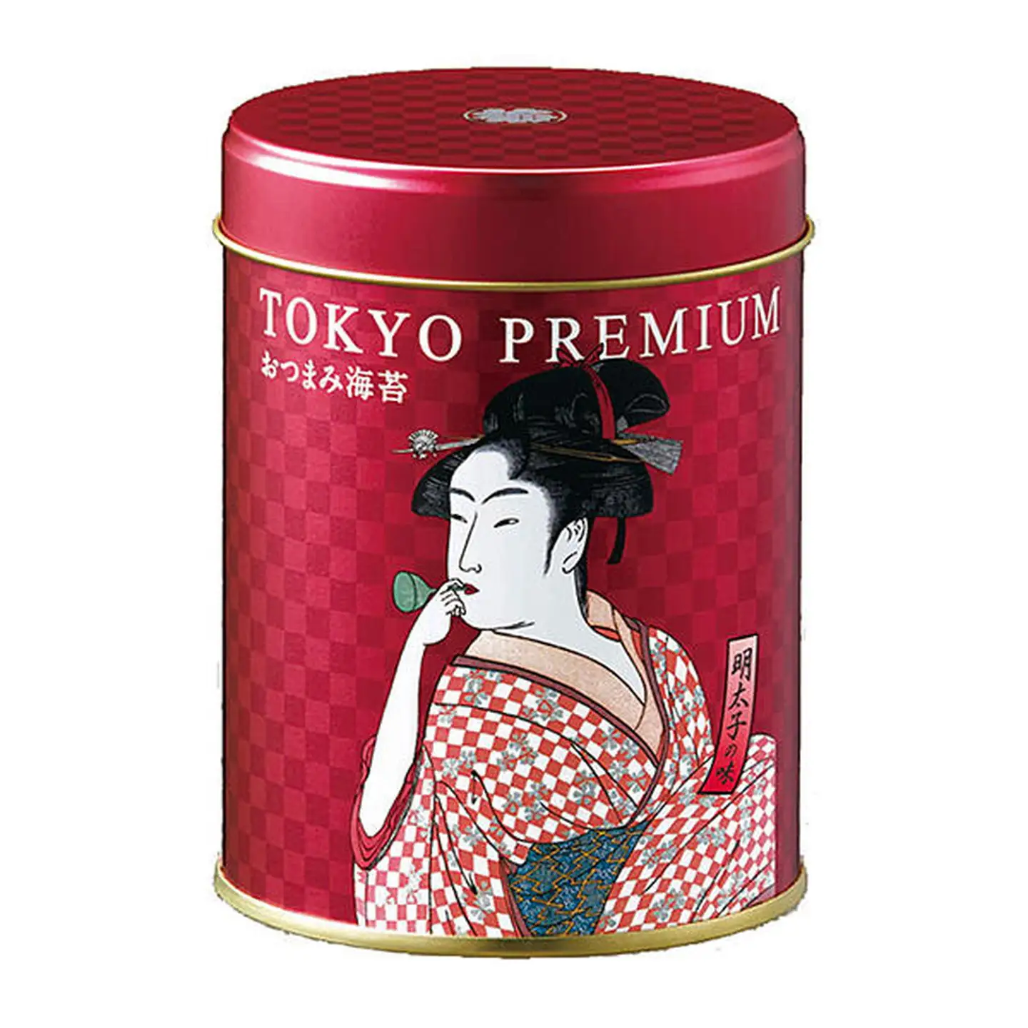 山本海苔店 浮世絵デザイン缶 おつまみ海苔 2缶詰合せ：A090-023