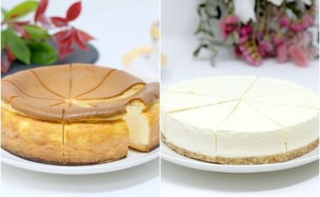【低糖質】チーズケーキ2種セット（ベイクド＆レアチーズケーキ） お菓子 