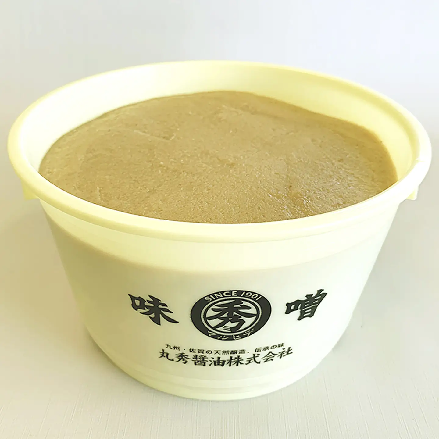 丸秀醤油 佐賀県産 米みそ 味噌 白味噌2kg B110-033